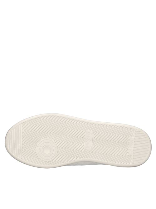 Leather sneakers MONO WAY | JIHA UOMO PELLEBIANCO-BLU
